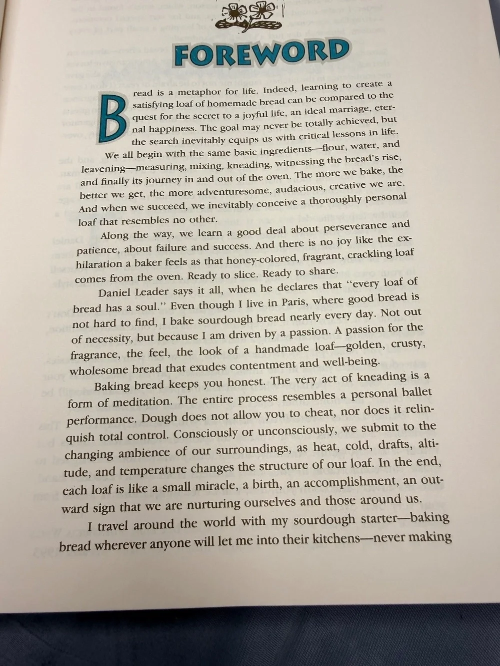 Bread Alone First Edition Cookbook Daniel Leader Judith Blahnik 1993 HC